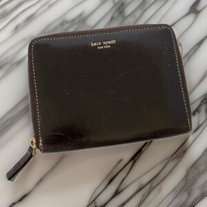 Vintage Kate Spade brown leather Blackberry case